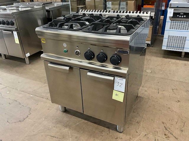 Electrolux 7 bbt-e2 gas 4-pits kooktafel - afbeelding 1 van  8