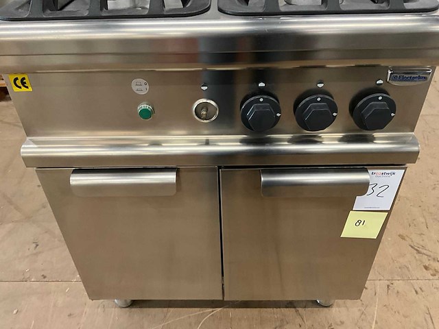 Electrolux 7 bbt-e2 gas 4-pits kooktafel - afbeelding 6 van  8