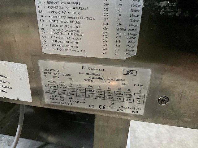 Electrolux a0s101ga combisteamer - afbeelding 5 van  6