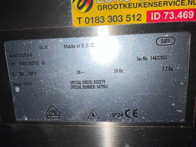Electrolux ecf/e 6-0 convectie oven - afbeelding 2 van  10