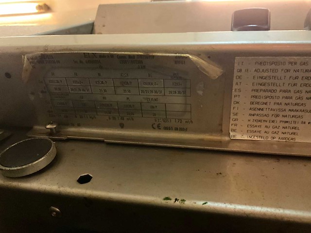 Electrolux gas friteuse en au-bain-marie - afbeelding 2 van  13