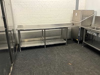 Electrolux korvenvaatwasser + aan/afvoertafels - afbeelding 3 van  10