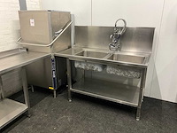Electrolux korvenvaatwasser + aan/afvoertafels - afbeelding 4 van  10