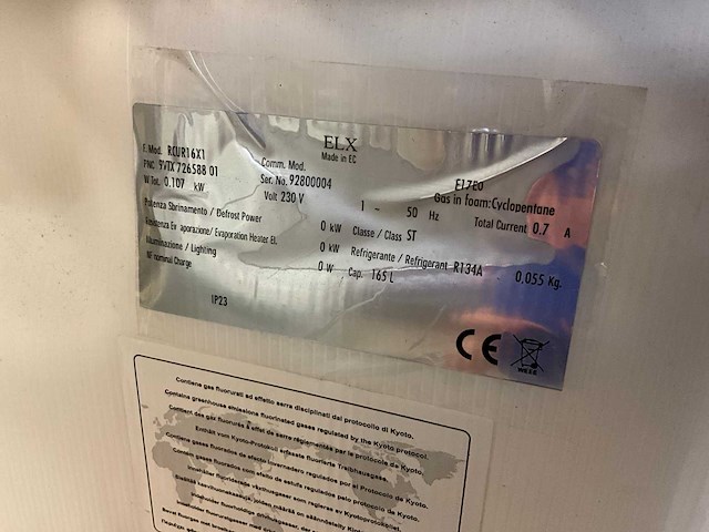 Electrolux rcur16x1 rvs koelkast - afbeelding 6 van  6