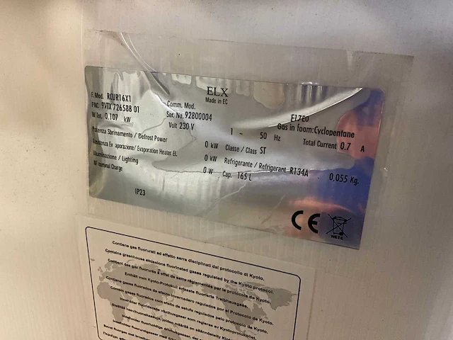 Electrolux rcur16x1 rvs koelkast - afbeelding 6 van  6
