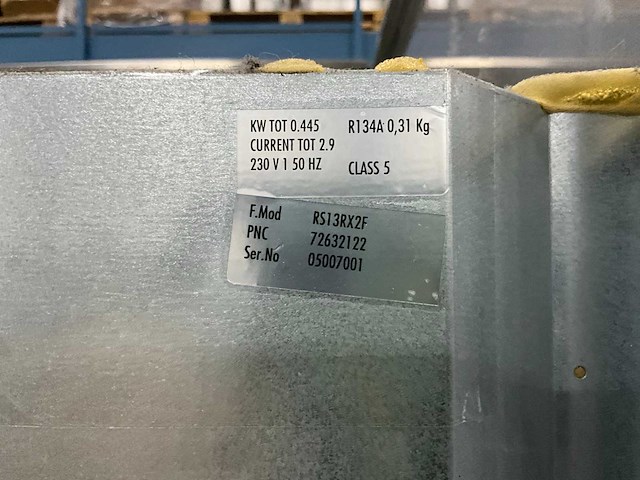 Electrolux rs13rx2f dubbeldeurs koelkast - afbeelding 6 van  6