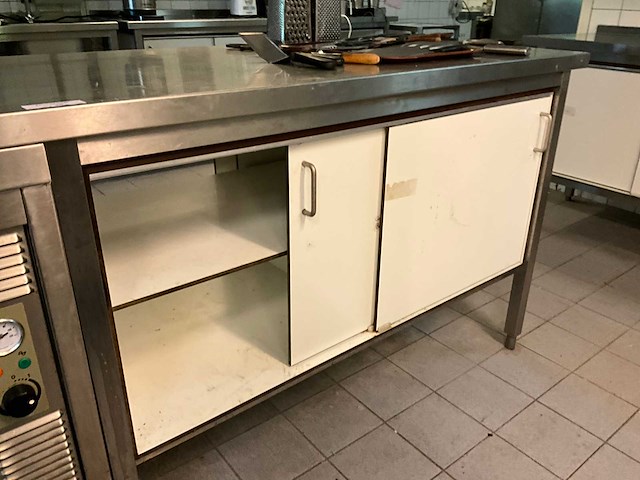 Electrolux tcd1600 rvs werktafel met warmhoudkast - afbeelding 2 van  11