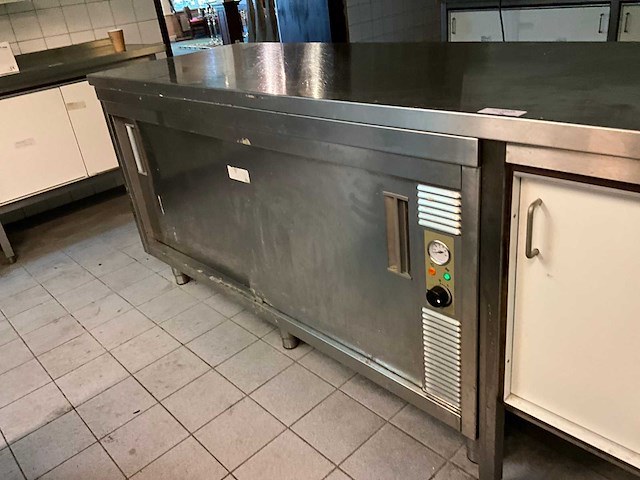 Electrolux tcd1600 rvs werktafel met warmhoudkast - afbeelding 5 van  11