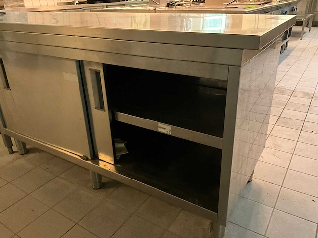 Electrolux tcd1600 rvs werktafel met warmhoudkast - afbeelding 8 van  11
