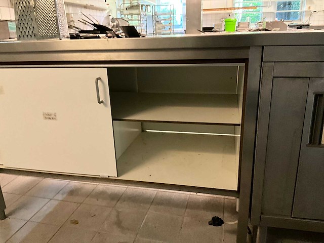 Electrolux tcd1600 rvs werktafel met warmhoudkast - afbeelding 9 van  11