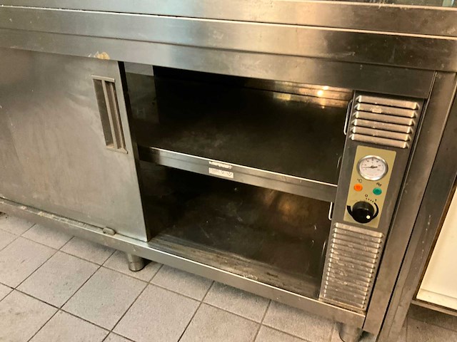 Electrolux tcd1600 rvs werktafel met warmhoudkast - afbeelding 10 van  11