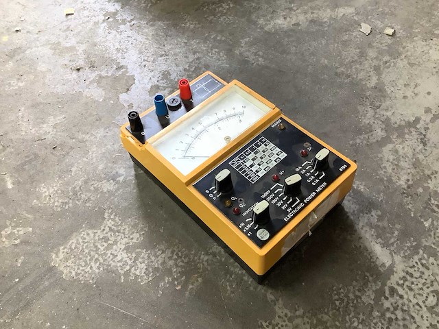 Electronic power meter mobiele meetapparatuur & testapparatuur - afbeelding 3 van  4