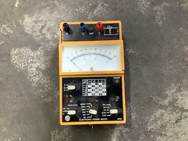 Electronic power meter mobiele meetapparatuur & testapparatuur - afbeelding 4 van  4