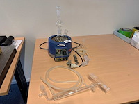 Electrothermal electromantle ma solid state stirrer met destillatieglaswerk set - afbeelding 1 van  5