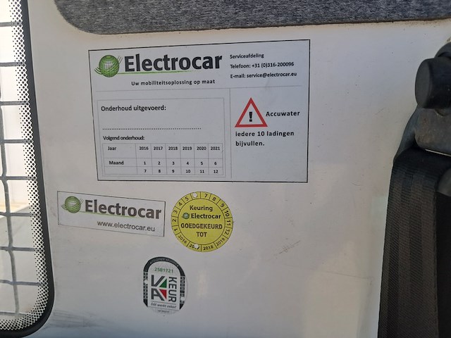 Electrovoertuig, goupil, g3, wit, 2016 - afbeelding 38 van  54
