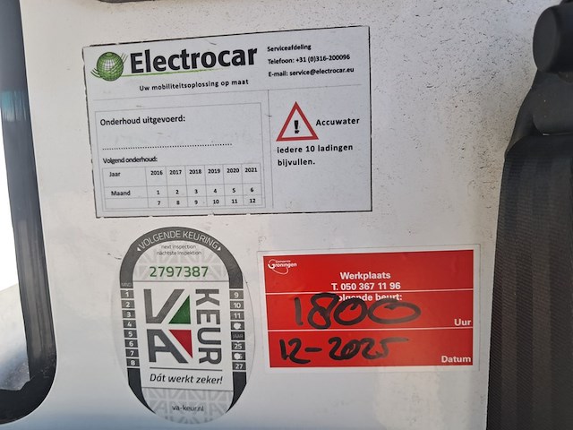 Electrovoertuig, goupil, g3, wit, 2016 - afbeelding 25 van  58