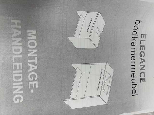 Elegance - badkamermeubel met bruynzeel kraan en elegance wasbak - afbeelding 4 van  9