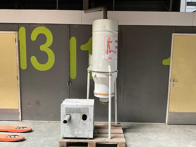 Elek et 4600 centrale stofzuigerunit - afbeelding 1 van  5