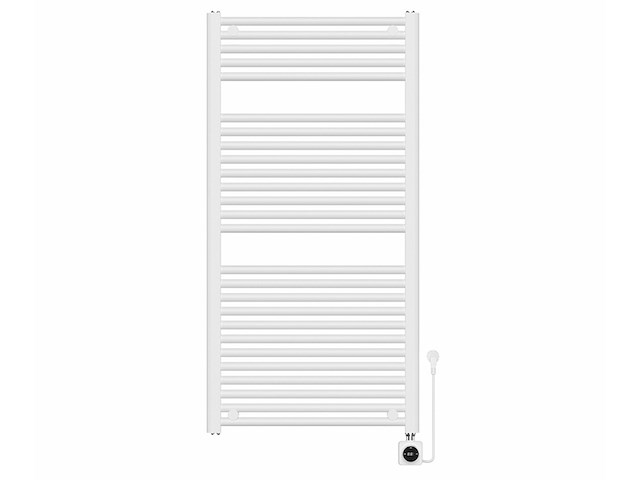 Elektr. radiator smart wifi 118,5x60 cm wb, elara 41.3566, glans wit - afbeelding 1 van  6