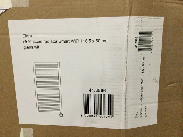 Elektr. radiator smart wifi 118,5x60 cm wb, elara 41.3566, glans wit - afbeelding 6 van  6