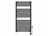 Elektr. radiator smart wifi 118,5x60 cm wb, elara 41.3567, mat zwart - afbeelding 1 van  7