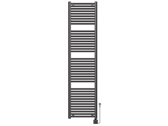 Elektr. radiator smart wifi 181,75x45 cm wb, elara 41.3594, gun metal - afbeelding 1 van  4
