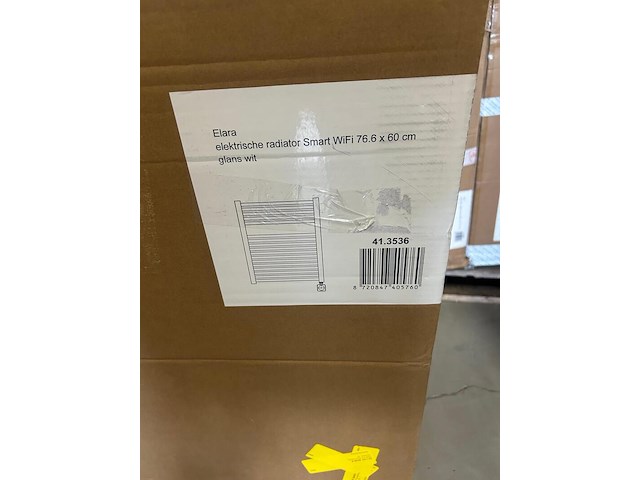 Elektr. radiator smart wifi 76,6x60 cm wb, 41.3536, glans wit - afbeelding 5 van  5