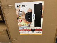 Elektr. wandradiator 160 x 54,4 cm belrad, blrez005, zwart - afbeelding 3 van  4