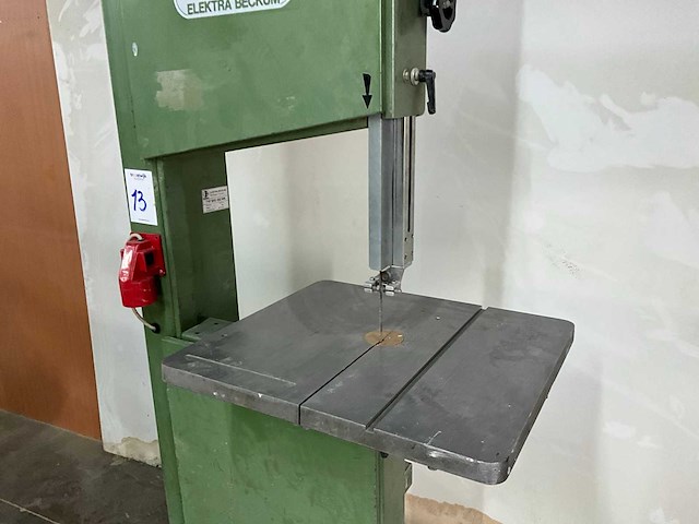 Elektra beckum bas 450 wb lintzaagmachine - afbeelding 2 van  6