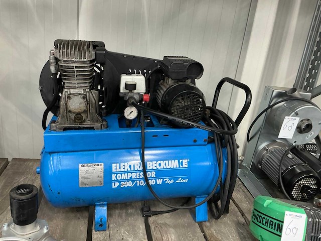 Elektra beckum lp300/10/40/w luchtcompressor - afbeelding 1 van  6
