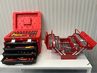 Elektra gecertificeerd krachtstroom 55pcs en gereedschapskoffer 86pcs ultra force equipment