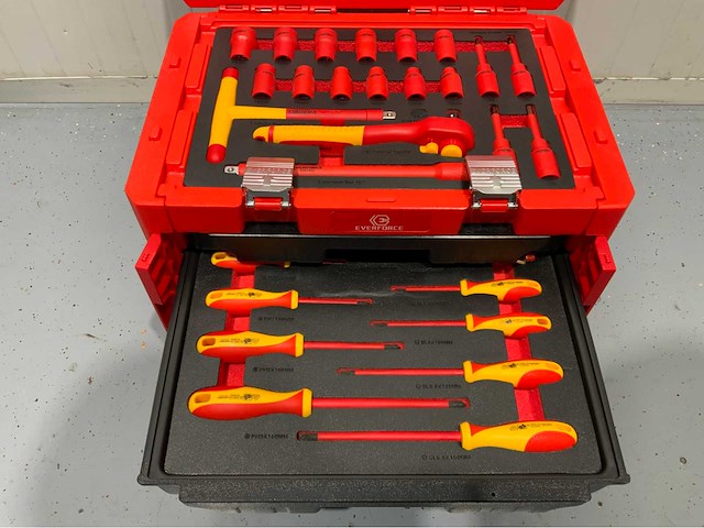 Elektra gecertificeerd krachtstroom 55pcs en gereedschapskoffer 86pcs ultra force equipment - afbeelding 6 van  30