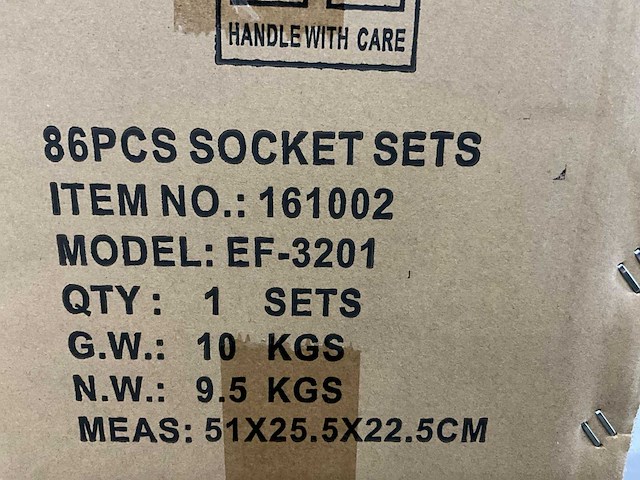 Elektra gecertificeerd krachtstroom 55pcs en gereedschapskoffer 86pcs ultra force equipment - afbeelding 24 van  30