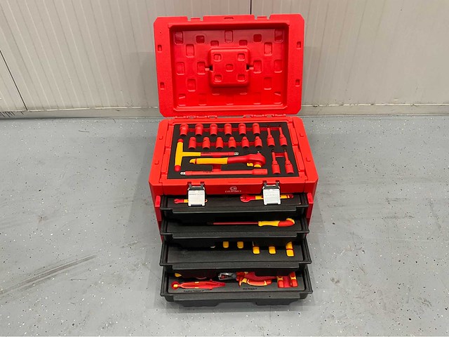 Elektra gecertificeerd krachtstroom 55pcs en gereedschapskoffer 86pcs ultra force equipment - afbeelding 26 van  30