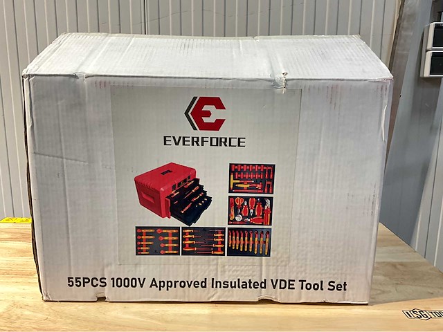 Elektra gecertificeerd krachtstroom 55pcs en gereedschapskoffer 86pcs ultra force equipment - afbeelding 13 van  30