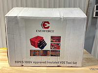 Elektra gecertificeerd krachtstroom 55pcs en gereedschapskoffer 86pcs ultra force equipment - afbeelding 13 van  30