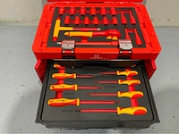 Elektra gecertificeerd krachtstroom 55pcs en gereedschapskoffer 86pcs ultra force equipment - afbeelding 6 van  30