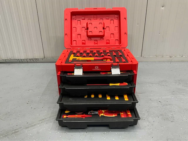 Elektra gecertificeerd krachtstroom 55pcs en gereedschapskoffer 86pcs ultra force equipment - afbeelding 2 van  30