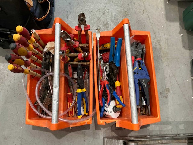Elektra handgereedschap in koffer (2x) - afbeelding 2 van  8