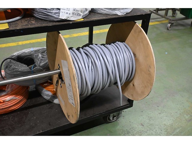 Elektrarol magazijnwagen met ca. 12 elektrarollen - afbeelding 3 van  5