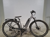 Elektriche damesfiets, flyer, upstreet
