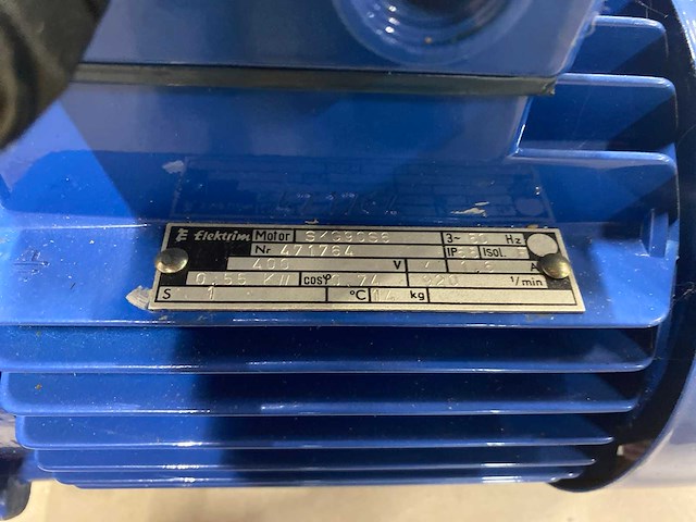 Elektrim skg90s6 elektromotor - afbeelding 3 van  5