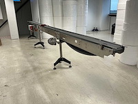 Elektrisch aangedreven rvs rollenbaan