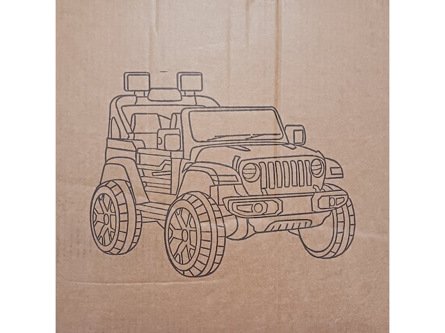 Elektrisch bestuurbare kinderauto, rood, 2025 - afbeelding 1 van  4