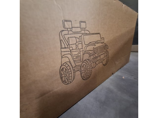 Elektrisch bestuurbare kinderauto, rood, 2025 - afbeelding 2 van  4