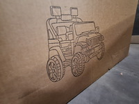 Elektrisch bestuurbare kinderauto, rood, 2025 - afbeelding 2 van  4