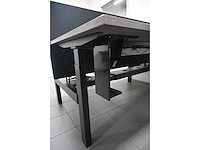 Elektrisch duo werkplek met 2 bureaustoelen (3x) - afbeelding 9 van  11