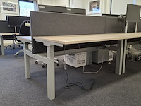 Elektrisch duoblok sta-zit bureau - afbeelding 1 van  4