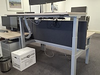 Elektrisch duoblok sta-zit bureau - afbeelding 3 van  4