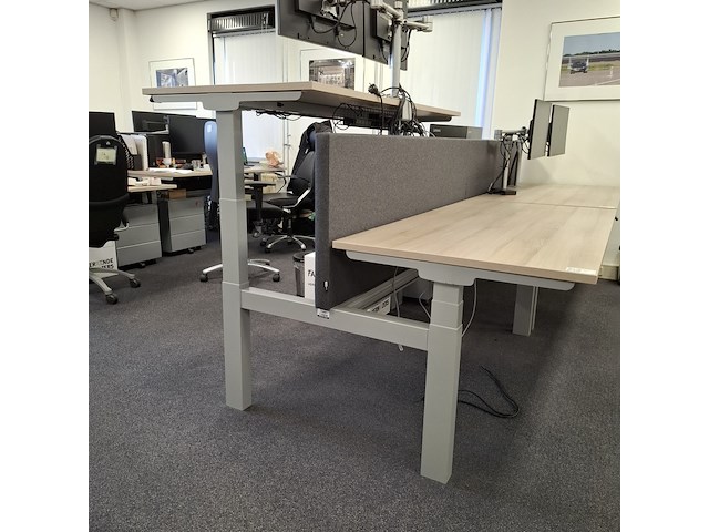 Elektrisch duoblok sta-zit bureau - afbeelding 4 van  4